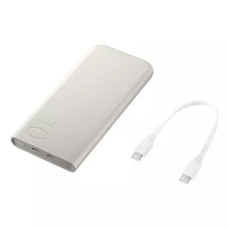 Samsung Powerbank 10.000 mAh cu încărcare super rapidă 25W, bej Samsung Powerbank 10.000 mAh cu încărcare super rapidă 25W, bej