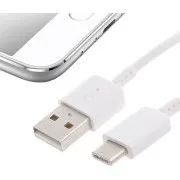 Cablu de date Samsung de tip C alb (vrac)