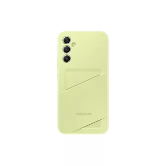 Samsung Capac spate cu buzunar pentru carduri pentru Samsung Galaxy A34 Lime Samsung Capac spate cu buzunar pentru carduri pentru Samsung Galaxy A34 Lime