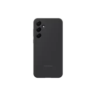 Husa din spate din silicon Samsung A55 Negru Husa din spate din silicon Samsung A55 Negru