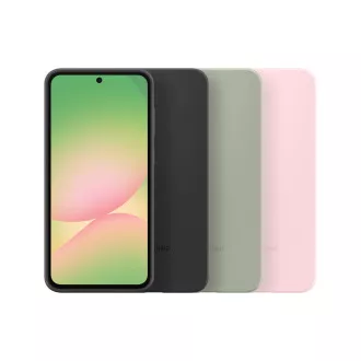 Husă spate din silicon Samsung pentru Galaxy A56, neagră Husă spate din silicon Samsung pentru Galaxy A56, neagră
