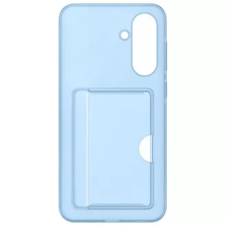 Husă spate Samsung cu buzunar pentru carduri pentru Galaxy A56, albastră Husă spate Samsung cu buzunar pentru carduri pentru Galaxy A56, albastră