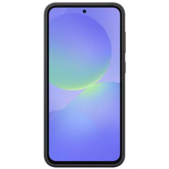 Husă spate din silicon Samsung pentru Galaxy A36, neagră