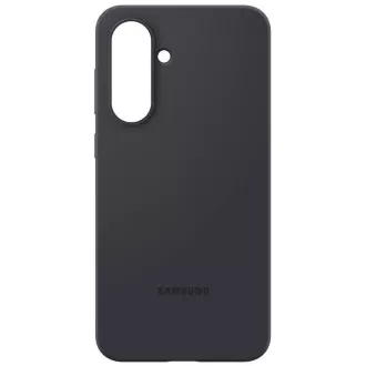 Husă spate din silicon Samsung pentru Galaxy A36, neagră