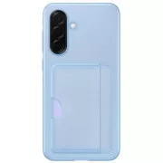 Husă spate Samsung cu buzunar pentru carduri pentru Galaxy A36, albastră