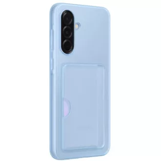 Husă spate Samsung cu buzunar pentru carduri pentru Galaxy A36, albastră Husă spate Samsung cu buzunar pentru carduri pentru Galaxy A36, albastră
