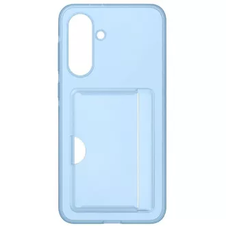 Husă spate Samsung cu buzunar pentru carduri pentru Galaxy A36, albastră Husă spate Samsung cu buzunar pentru carduri pentru Galaxy A36, albastră
