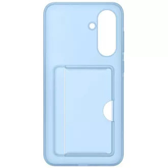 Husă spate Samsung cu buzunar pentru carduri pentru Galaxy A36, albastră Husă spate Samsung cu buzunar pentru carduri pentru Galaxy A36, albastră
