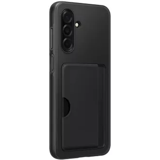 Husă spate Samsung cu buzunar pentru carduri pentru Galaxy A26, neagră