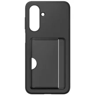 Husă spate Samsung cu buzunar pentru carduri pentru Galaxy A26, neagră