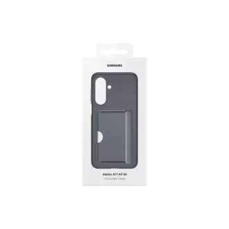 Husă spate Samsung cu buzunar pentru carduri A17 Neagră