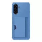 Carcasă spate Samsung cu buzunar pentru carduri A17 albastră