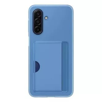 Carcasă spate Samsung cu buzunar pentru carduri A17 albastră