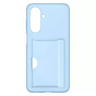 Carcasă spate Samsung cu buzunar pentru carduri A17 albastră