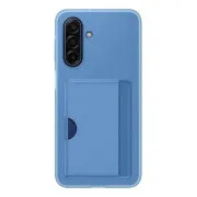 Carcasă spate Samsung cu buzunar pentru carduri A17 albastră