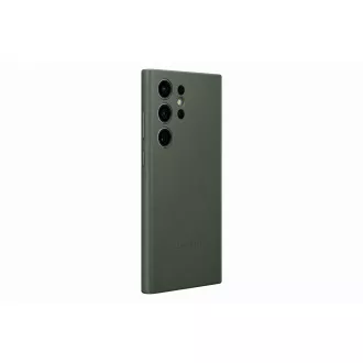 Samsung Husă din piele pentru Samsung Galaxy S23 Ultra Green