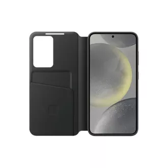 Husa Samsung Flip Smart View S24 Neagra - Despachetat Husa Samsung Flip Smart View S24 Neagra - Despachetat