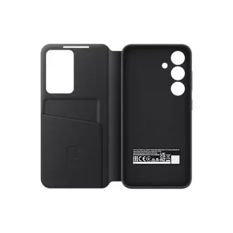 Husa Samsung Flip Smart View S24 Neagra - Despachetat Husa Samsung Flip Smart View S24 Neagra - Despachetat