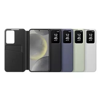 Husa Samsung Flip Smart View S24 Neagra - Despachetat Husa Samsung Flip Smart View S24 Neagra - Despachetat