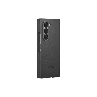 Husa de protectie Samsung din piele vegana pentru Fold 6 Grey Husa de protectie Samsung din piele vegana pentru Fold 6 Grey