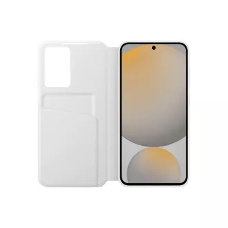 Husa Samsung Flip pentru Samsung Galaxy S24 FE Alba Husa Samsung Flip pentru Samsung Galaxy S24 FE Alba