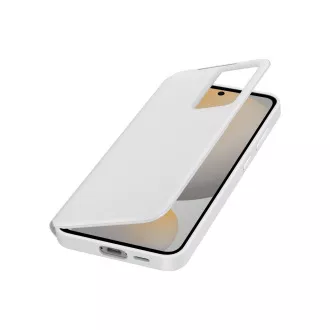 Husa Samsung Flip pentru Samsung Galaxy S24 FE Alba Husa Samsung Flip pentru Samsung Galaxy S24 FE Alba