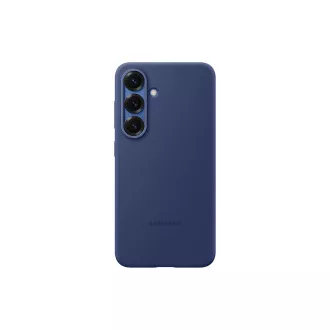 Husă spate din silicon Samsung pentru Galaxy S25, albastră