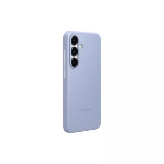 Husă spate din silicon Samsung pentru Galaxy S25, albastru deschis