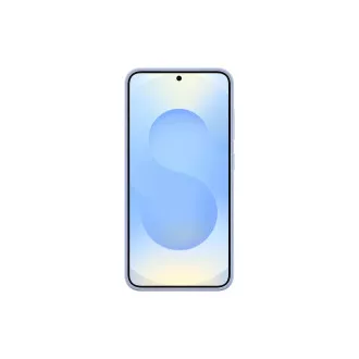 Husă spate din silicon Samsung pentru Galaxy S25, albastru deschis