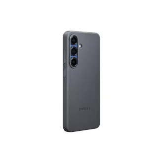 Husă de protecție din piele vegană Samsung pentru Galaxy S25, neagră