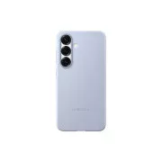 Husă de protecție din piele vegană Samsung pentru Galaxy S25, albastru deschis