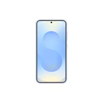 Husă de protecție din piele vegană Samsung pentru Galaxy S25, albastru deschis