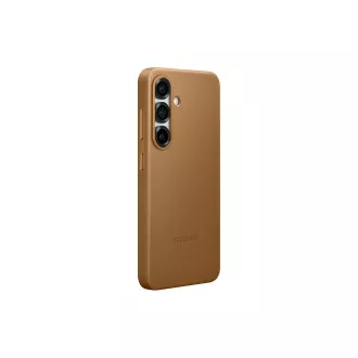 Husă de protecție din piele vegană Samsung pentru Galaxy S25, maro