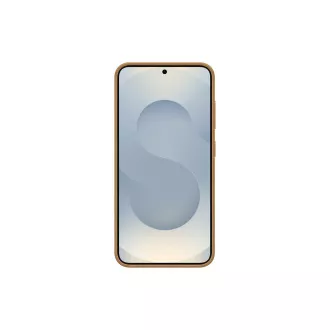 Husă de protecție din piele vegană Samsung pentru Galaxy S25, maro