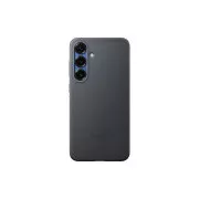 Husă de protecție din piele vegană Samsung pentru Galaxy S25+, neagră