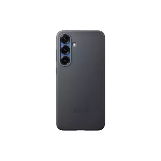 Husă de protecție din piele vegană Samsung pentru Galaxy S25+, neagră
