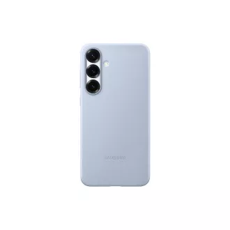 Husă de protecție din piele vegană Samsung pentru Galaxy S25+, albastru deschis
