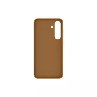 Husă de protecție din piele vegană Samsung pentru Galaxy S25+, maro