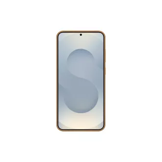 Husă de protecție din piele vegană Samsung pentru Galaxy S25+, maro