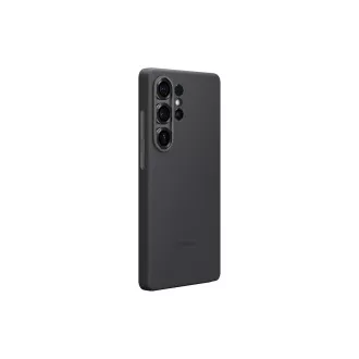 Husă spate din silicon Samsung pentru Galaxy S25 Ultra, neagră Husă spate din silicon Samsung pentru Galaxy S25 Ultra, neagră