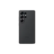 Husă spate din silicon Samsung pentru Galaxy S25 Ultra, neagră
