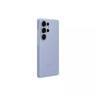 Husă spate din silicon Samsung pentru Galaxy S25 Ultra, albastru deschis