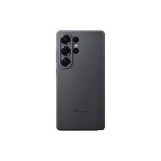 Husă de protecție din piele vegană Samsung pentru Galaxy S25 Ultra, neagră