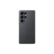 Husă de protecție din piele vegană Samsung pentru Galaxy S25 Ultra, neagră