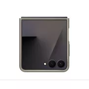 Husă de protecție din piele vegană pentru Samsung Flip7, culoare taupe