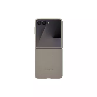 Husă de protecție din piele vegană pentru Samsung Flip7, culoare taupe Husă de protecție din piele vegană pentru Samsung Flip7, culoare taupe