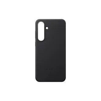 Husă de protecție din piele vegană Samsung S25 FE Neagră