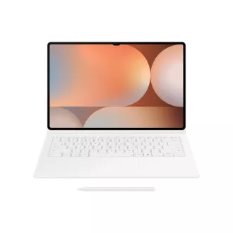 Husa de protectie Samsung cu tastatura si touchpad pentru Tab S10 Ultra/S9 Ultra White