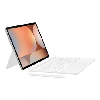 Husa de protectie Samsung cu tastatura si touchpad pentru Tab S10+/S9+/S9 FE+ White