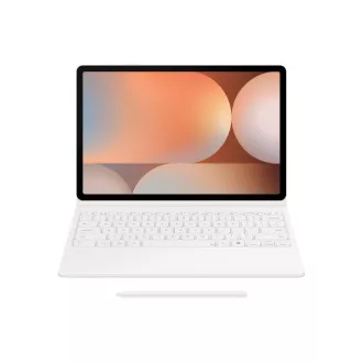 Husa de protectie Samsung cu tastatura si touchpad pentru Tab S10+/S9+/S9 FE+ White
